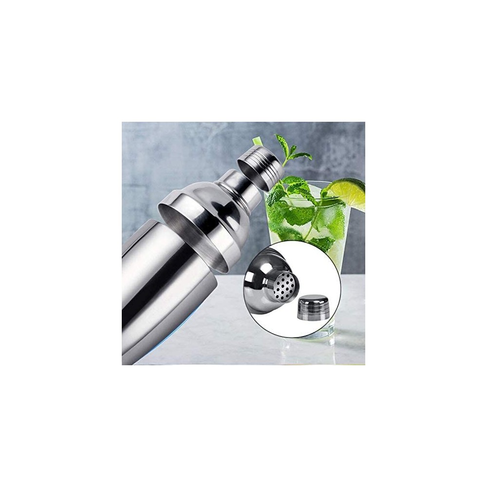 Kit 12 + 1 piezas de Barman con base de madera...