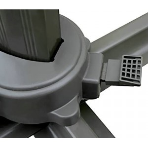 Sombrilla plegable Beige FUBUCA VENEZIA brazo cuadrado... 2