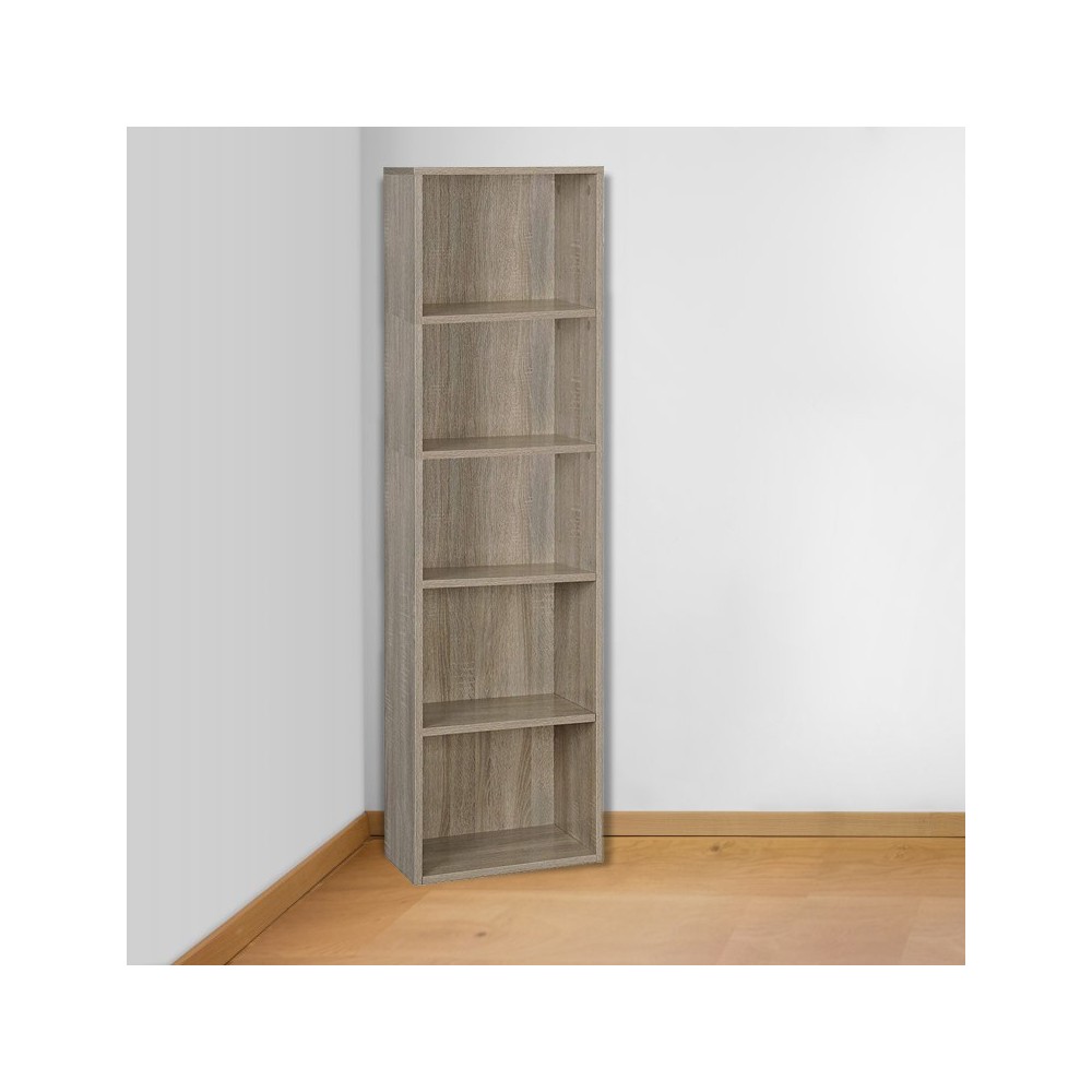 Librería en Madera MDF con 5 Estantes 40 x 29 x...