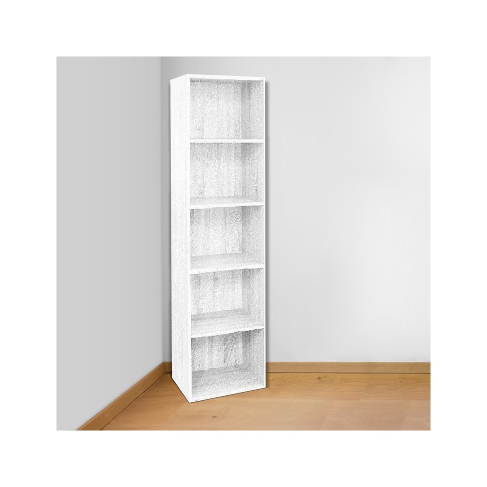 Librería en Madera MDF con 5 Estantes 40 x 29 x...