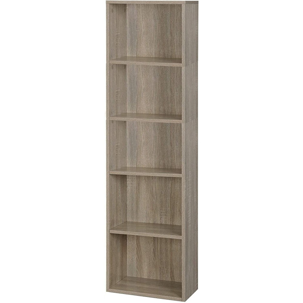 Librería en Madera MDF con 5 Estantes 40 x 29 x...