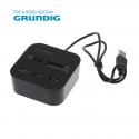 Lector de tarjetas USB 2.0 Grundig HUB 7 en 1 - GRUNDIG Lector de tarjetas USB 2.0 Grundig HUB 7 en 1 - GRUNDIG