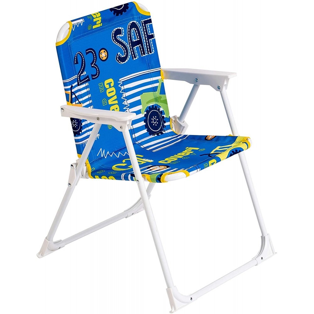 3177190 Silla de playa infantil con sombrilla Enrico Coveri 38x25x52 Cm