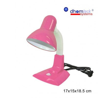 Lámpara de mesa con brazo ajustable y pantalla de aluminio E27 - DHOMTECK 