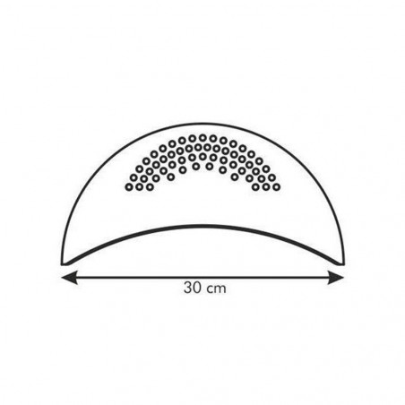 513260 Colador universal para pasta GustoCasa de 14 a 28cm de diámetro