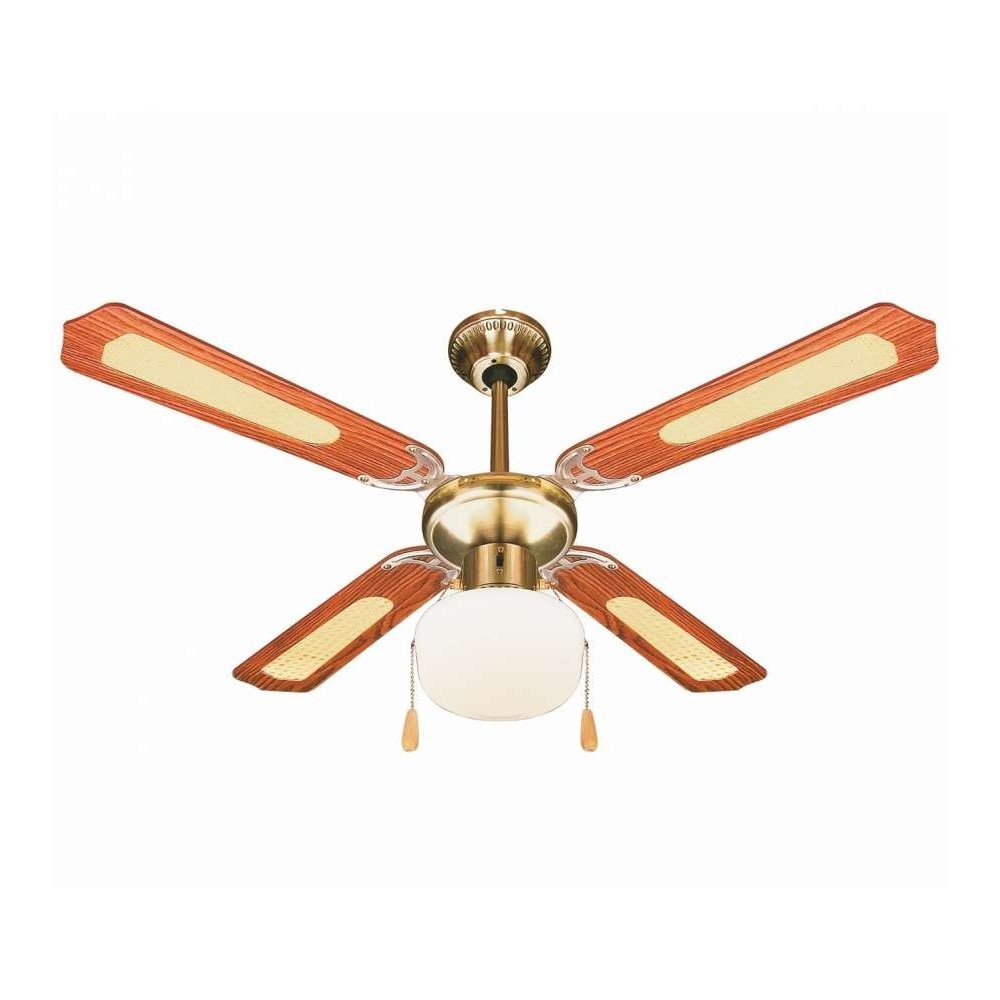 DA51011 Ventilador de techo DIVINA AIR con luz y cuatro aspas 70W 130cm