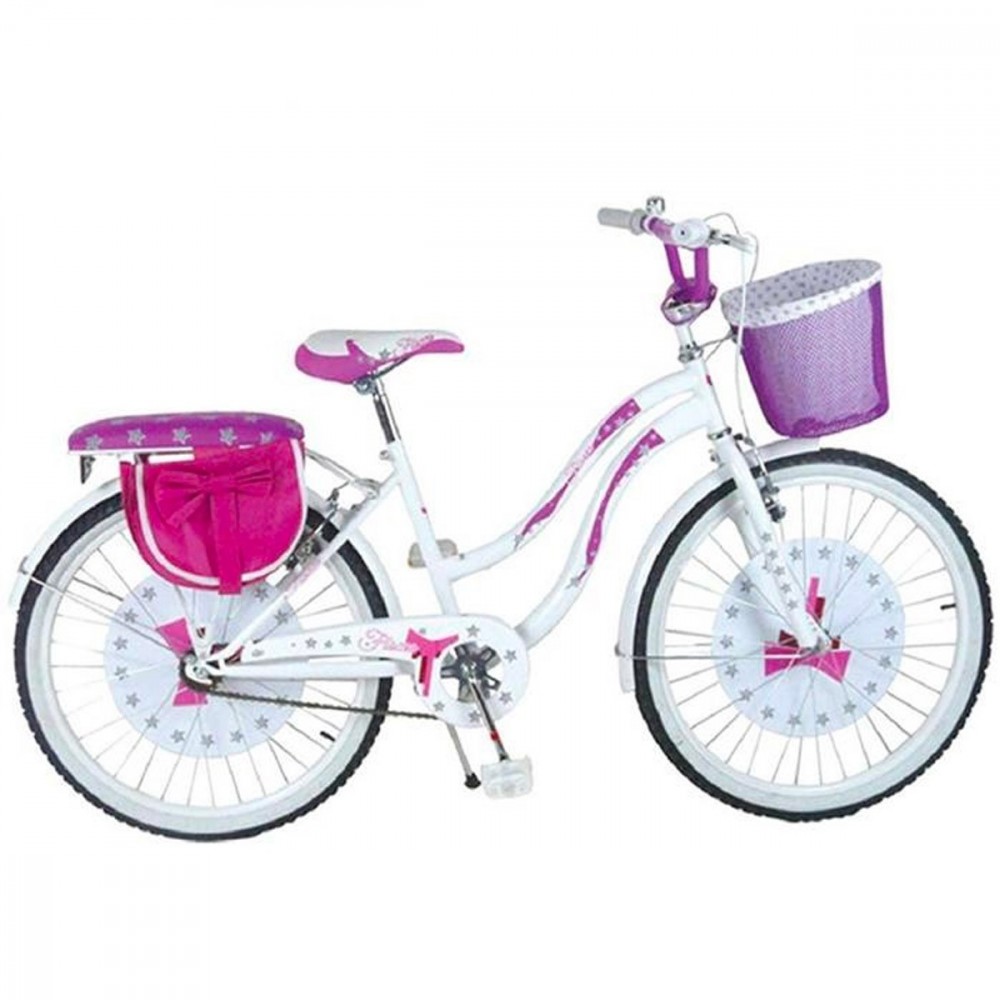 Bicicleta FIOCCO BKT tamaño 20'' bicicleta para niñas de 7-13 años con cesta