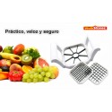 Corta- verduras y frutas a gajos con 3 diferentes cuchillas - WELKHOME