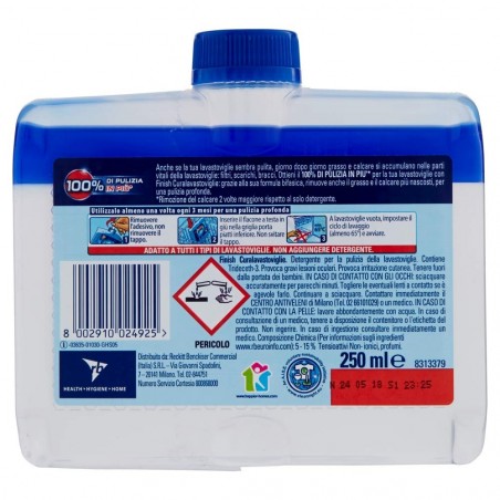 Finish Care Líquido de limpieza profunda para lavavajillas 250ml