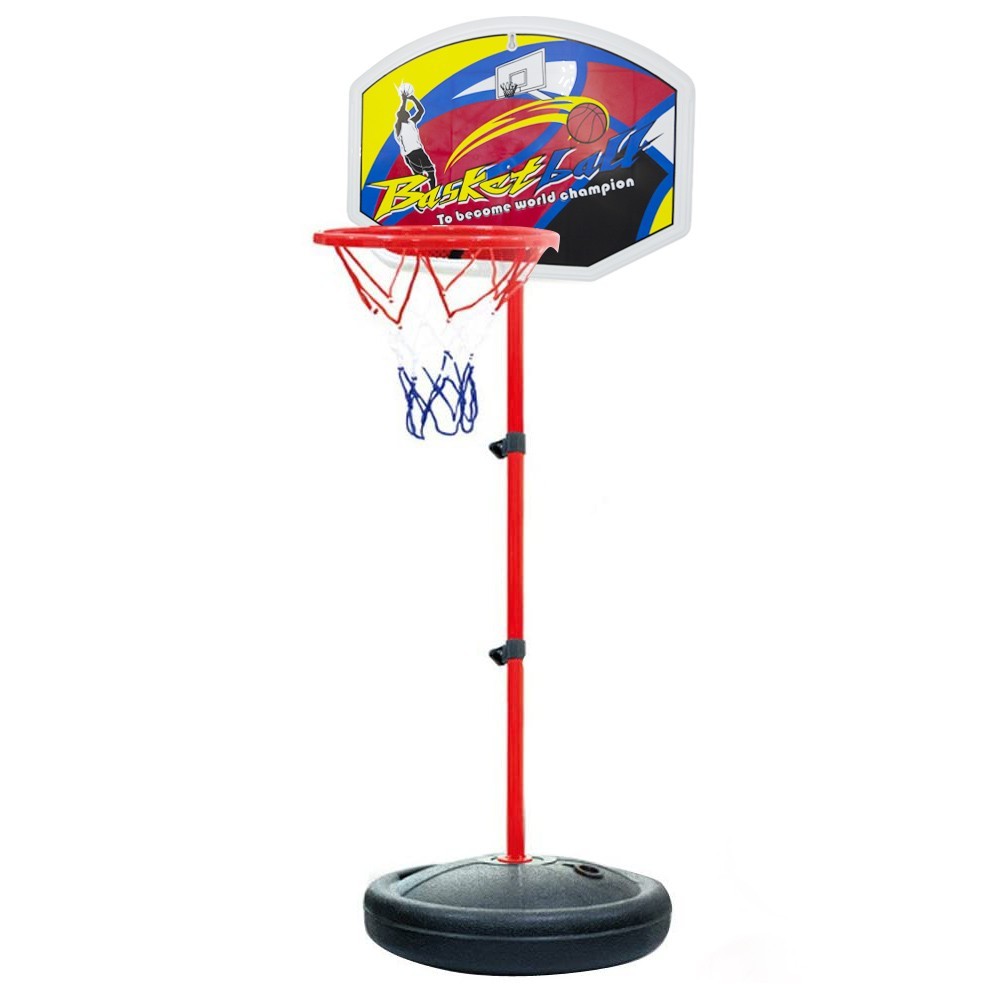 536209 Juego baloncesto para niños cesta ajustable altura máx. 148cm con pelota