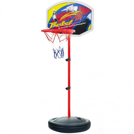 536209 Juego baloncesto para niños cesta ajustable altura máx. 148cm con pelota