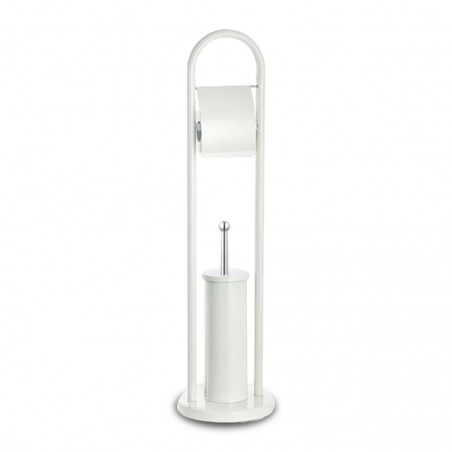 136008 Portarrollos - Escobillero Felicia 22 x 81 cm BLANCO