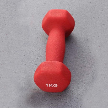 176732 Mancuerna de NEOPRENO 1KG Ejercicios de jogging en el gimnasio o en casa