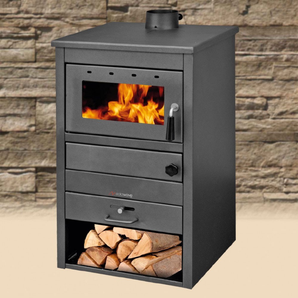 Estufa de leña FUBUCA B22 compartimento para...