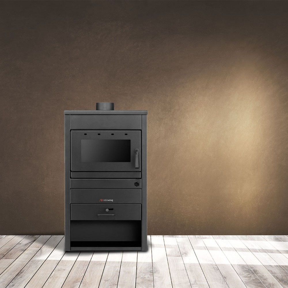 Estufa de leña FUBUCA B22 compartimento para...