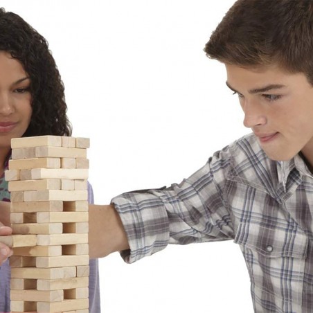 751900 Cae la torre 54 pzs juego de estrategia y habilidad Edición de madera