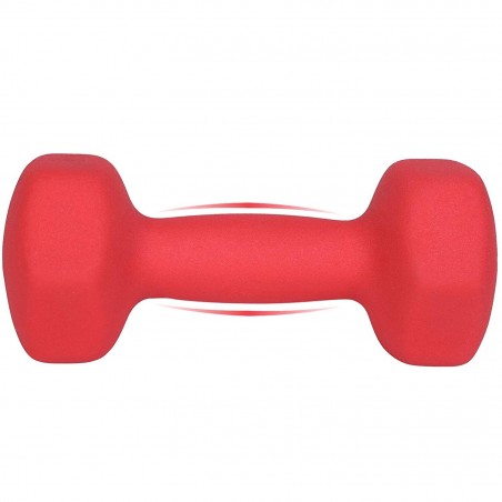 176763 Mancuerna de NEOPRENO 3KG Ejercicios de jogging en el gimnasio o en casa