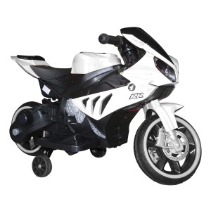 B39330 Moto eléctrica infantil de pedal ARROW 6V 4Ah control luces y sonidos