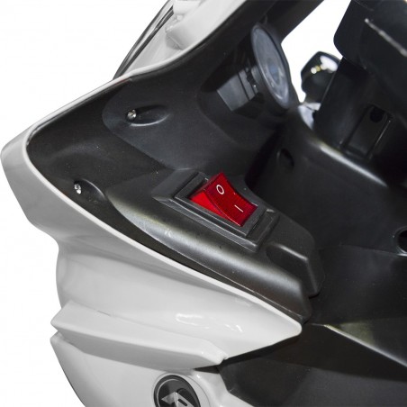 B39330 Moto eléctrica infantil de pedal ARROW 6V 4Ah control luces y sonidos
