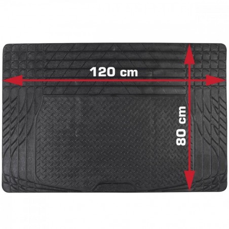 Juego completo PONZA para coche 4 alfombrillas de goma para el coche 120x80 cm