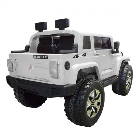 87510 Coche eléctrico para niños Jeep 4x4 Outdoor 12V MP3 Control remoto y USB