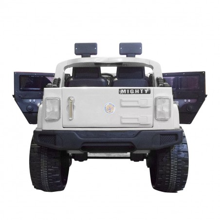 87510 Coche eléctrico para niños Jeep 4x4 Outdoor 12V MP3 Control remoto y USB