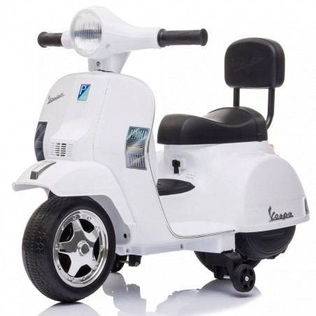 LT913 Mini Vespa Oficial Piaggio PX 150 Moto de Juguete Eléctrica para Niños 6V