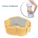 Banda elástica, corsé, faja lumbar ajustable para el dolor de espalda lumbago y ciática BEIGE
