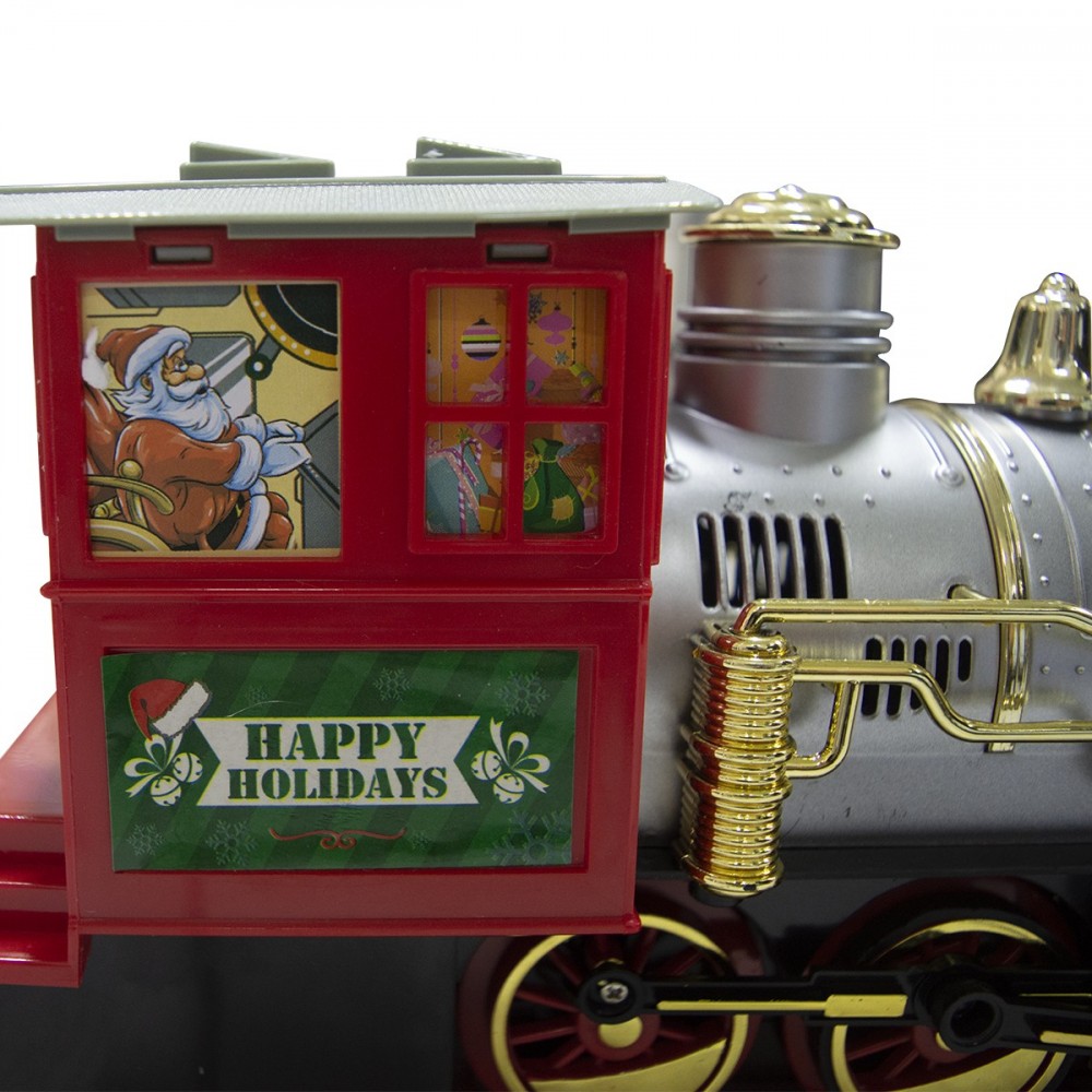 258109 Tren de árbol para Navidad con pilas 52...