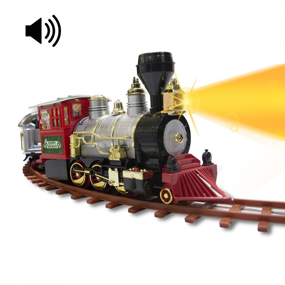 258109 Tren de árbol para Navidad con pilas 52...