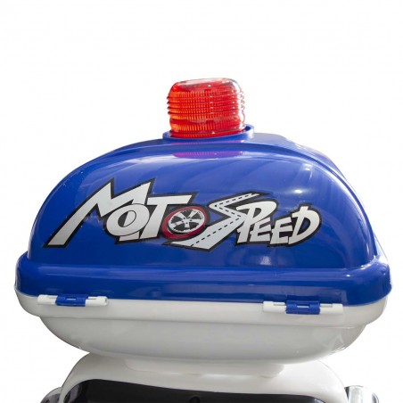 19560 Moto eléctrica infantil SPRINT 6V control a pedal luces y sonidos