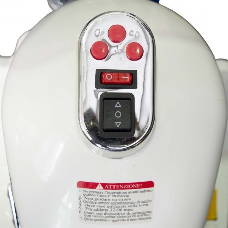 19560 Moto eléctrica infantil SPRINT 6V control a pedal luces y sonidos