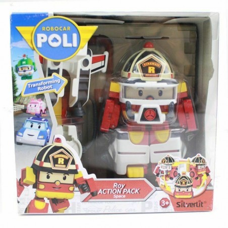 Robocar Poli Roy astronauta 833130 vehículo convertible 3 en 1