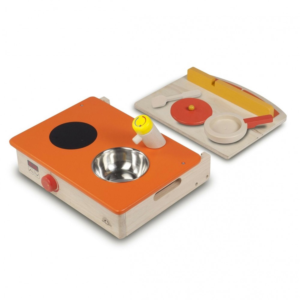 145571 Cocina portátil realista para niños con...