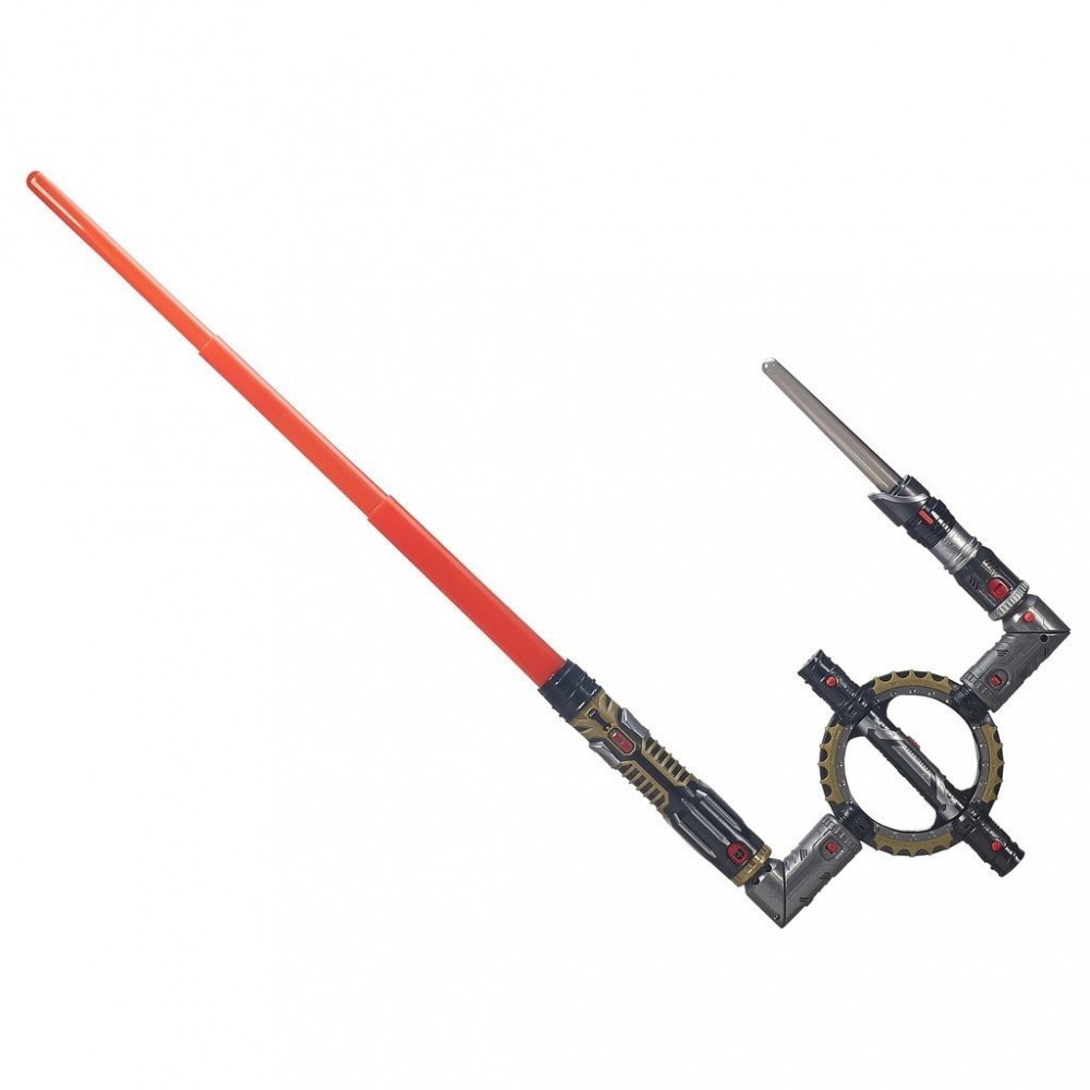 302390 Espada de luz Star Wars con acción giratoria con luces y sonidos realista