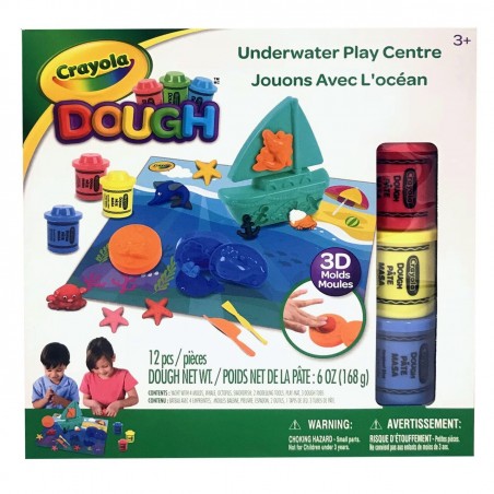 719713 Superset para niños mundo submarino CRAYOLA Dough plastilina con moldes