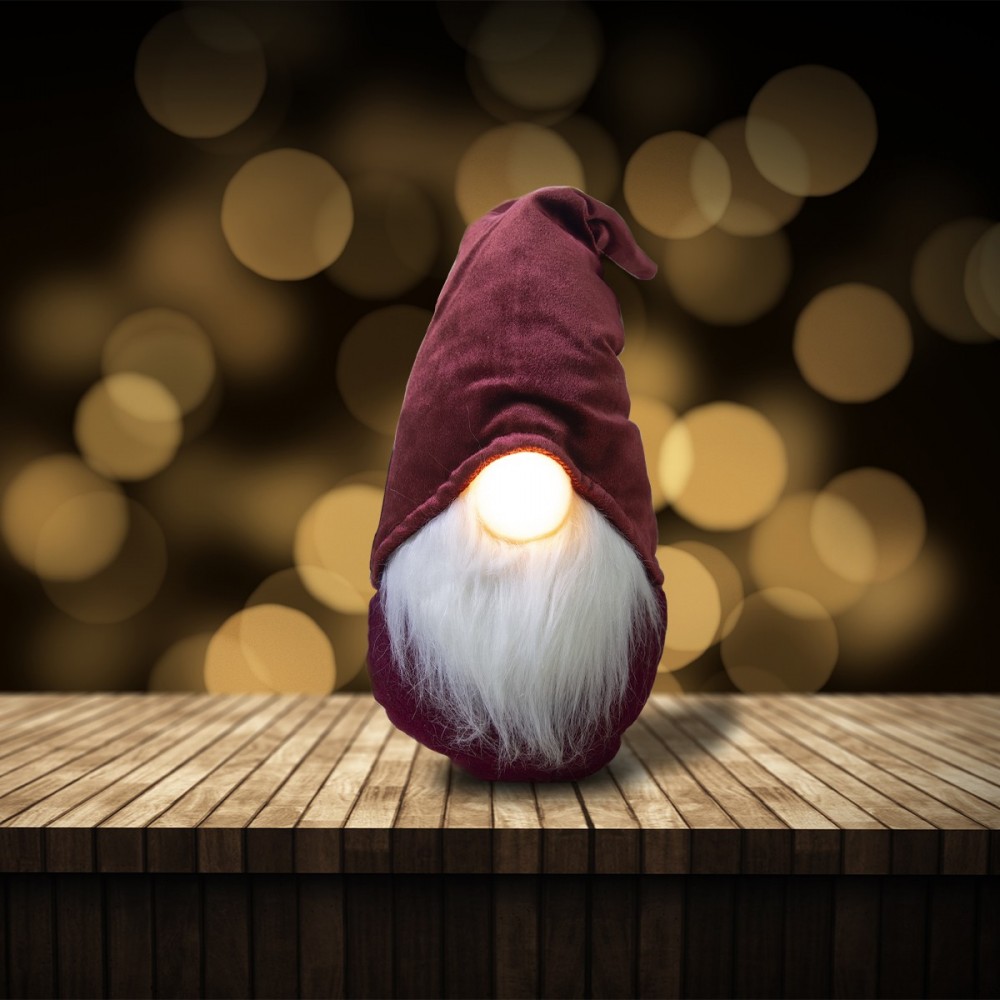 305050 Gnomo de Navidad rojo para decoración...