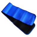 Banda elástica corsé faja lumbar ajustable para el dolor y ayudar a la sudoración en neopreno AZUL