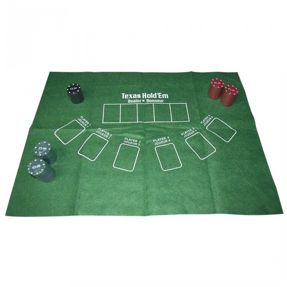 Juego Poker con estuche de viaje 150 fichas 1...