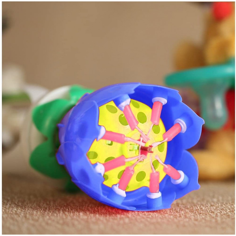 456910 Vela musical en forma de Flor con...