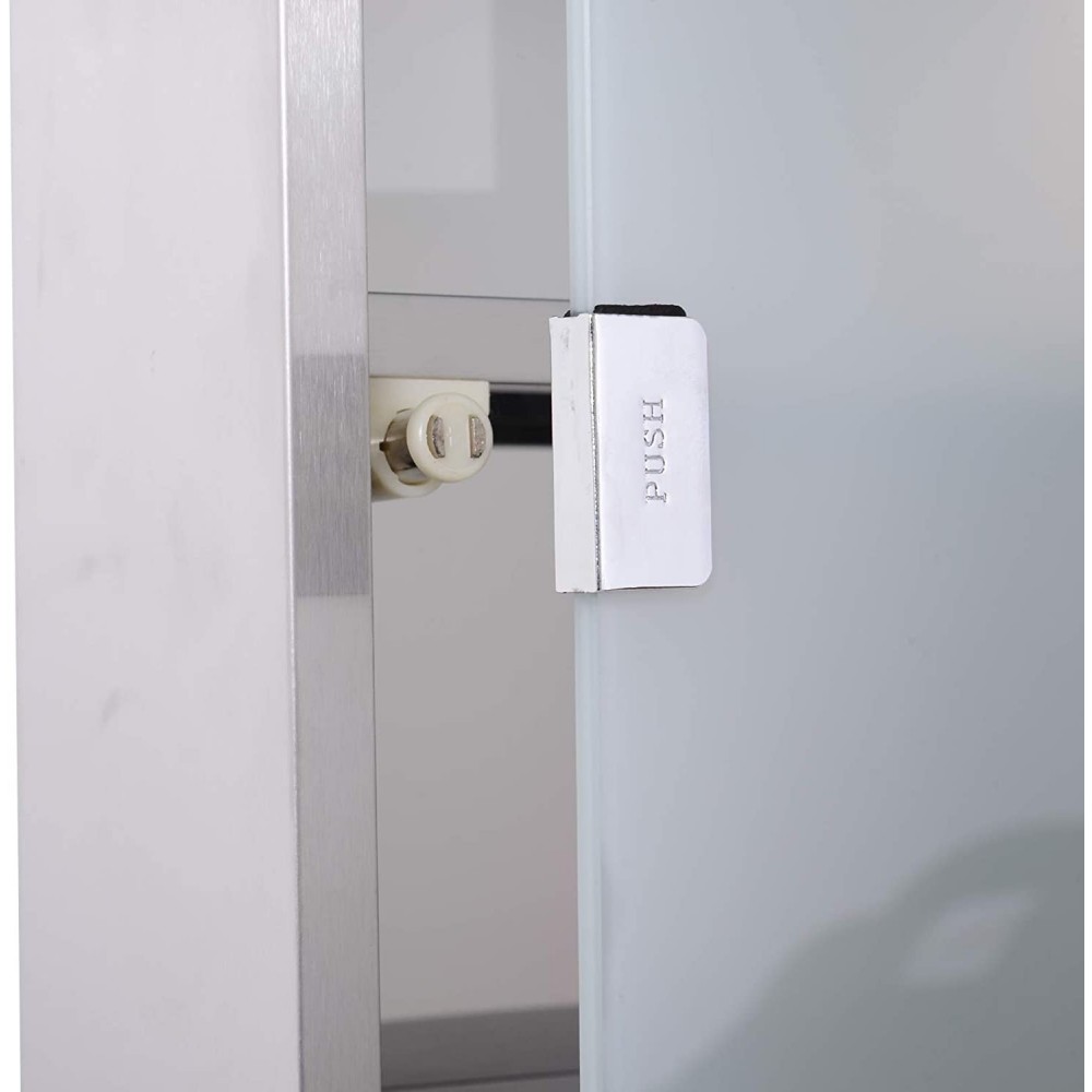 Armario botiquín de acero inoxidable con llave...