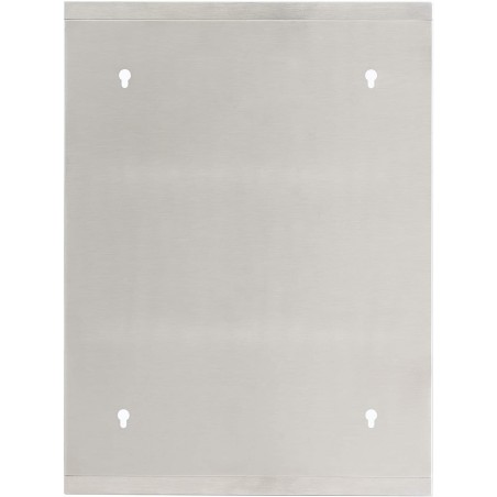 Armario botiquín de acero inoxidable con llave y cristal satinado 30x12x45h cm