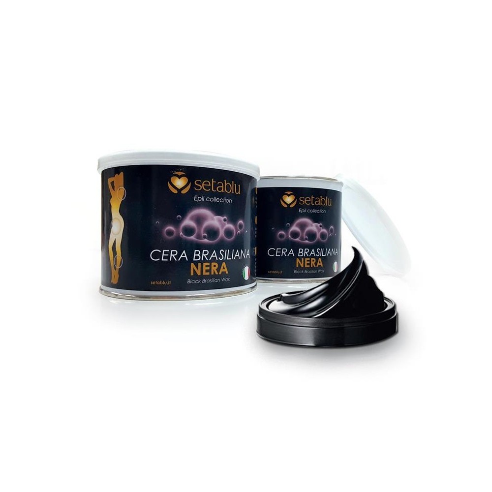 Setablu kit de cera depilatoria negra,...