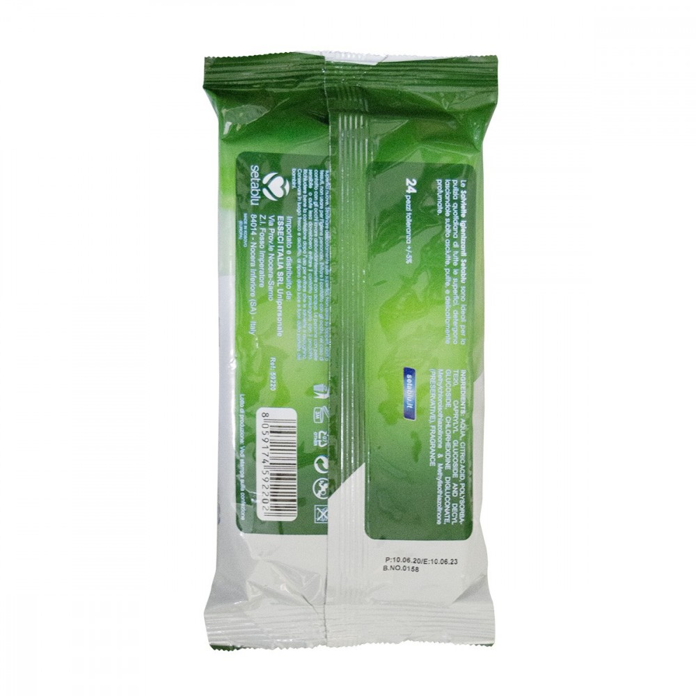 592202 Toallitas mojadas higienizantes Setablu...