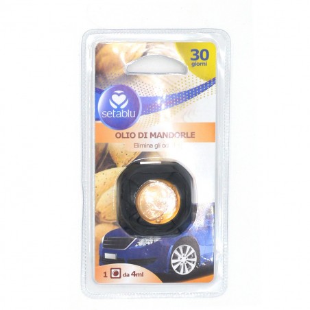 591748 Ambientador coche Setablu aroma Aceite de almendras elimina mal olor 4ml
