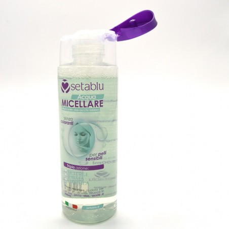 935093 Agua micelar desmaquillante de Ojos y Rostro Setablu sin colorantes 200ml