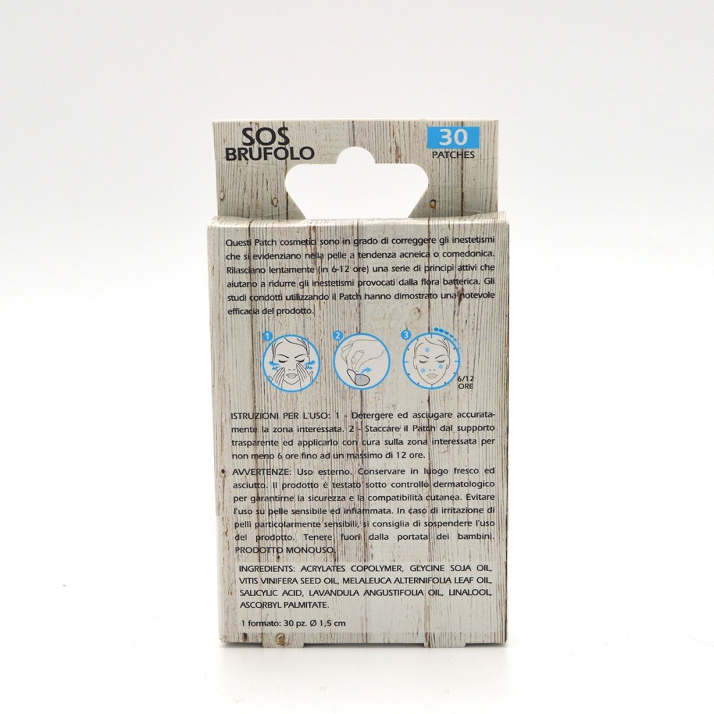 167573 30 parches SOS Granos Setablu Unisex con...