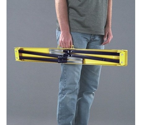 Banco / Mesa de trabajo para taller carpintería y bricolaje (máx. 120 KG) - Plegable y portátil KINZO