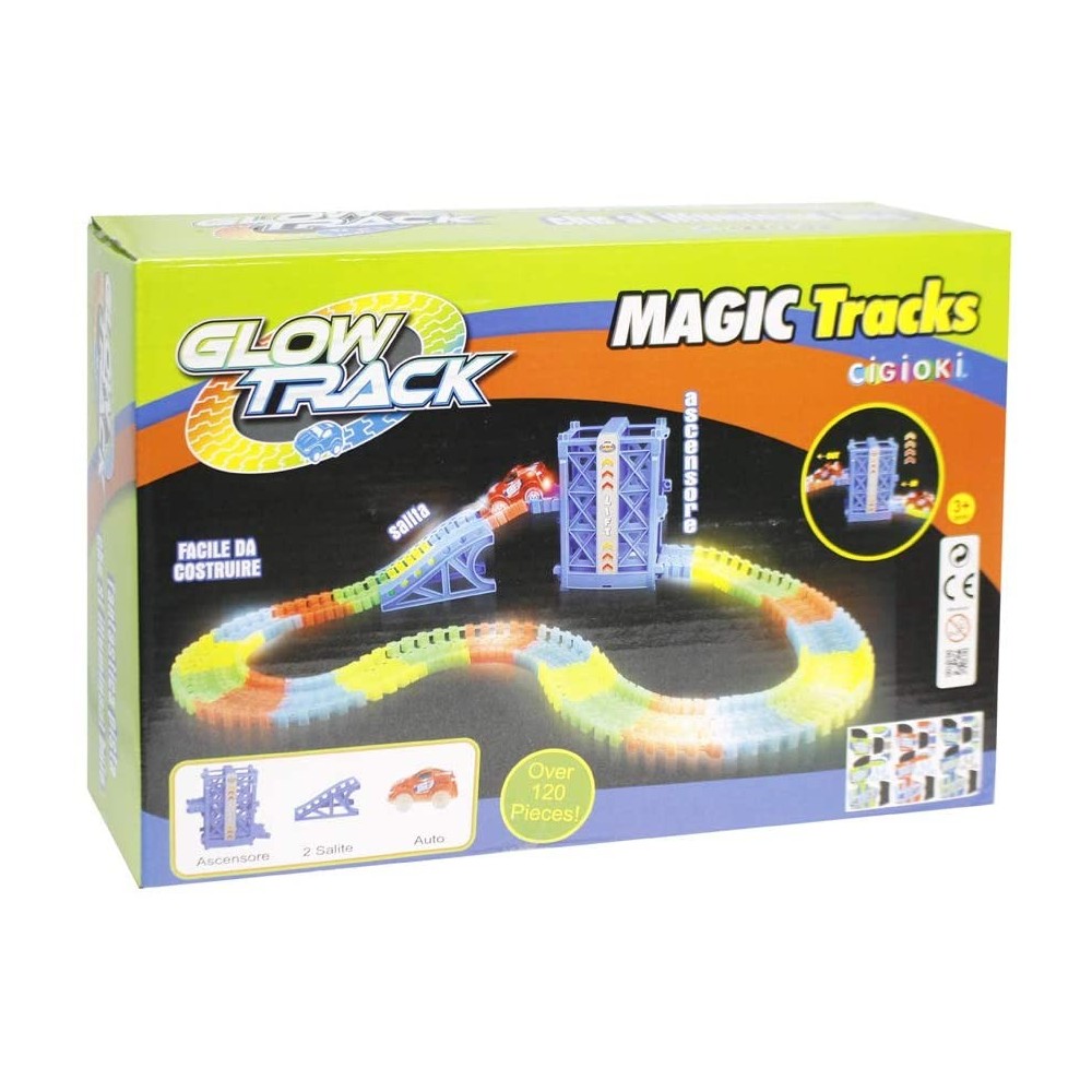 498903 Glow Track Magic 120 piezas de pista...