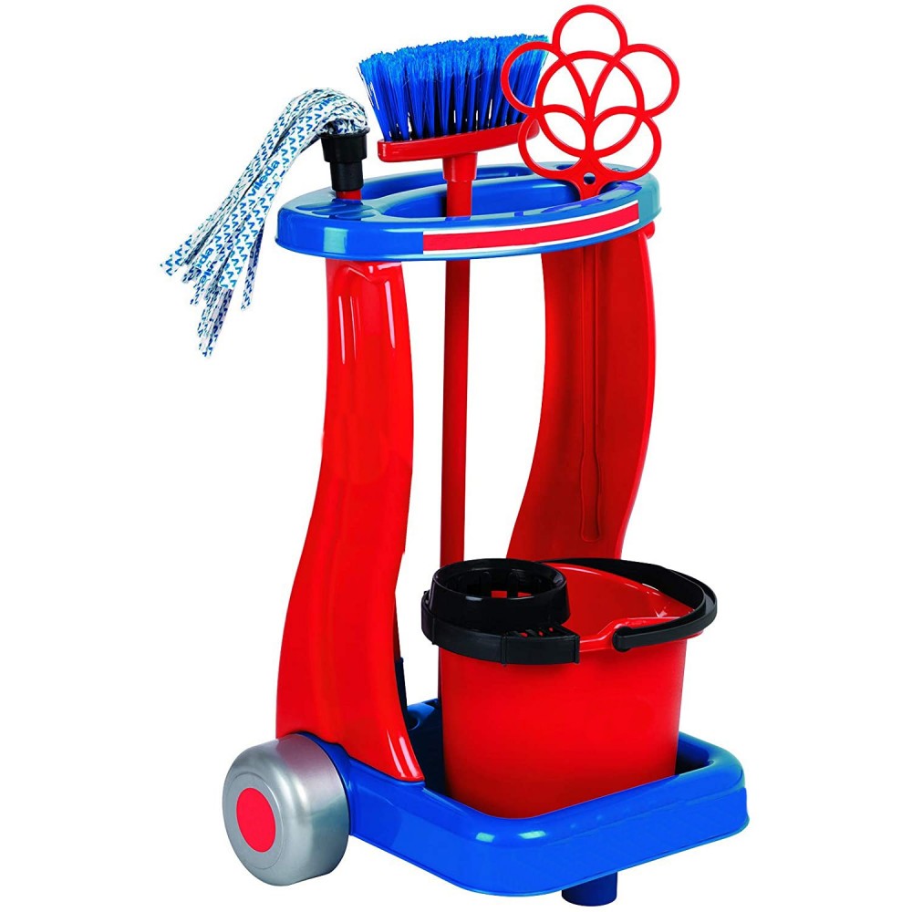 414378 Carro de limpieza para niños RILUX cubo,...